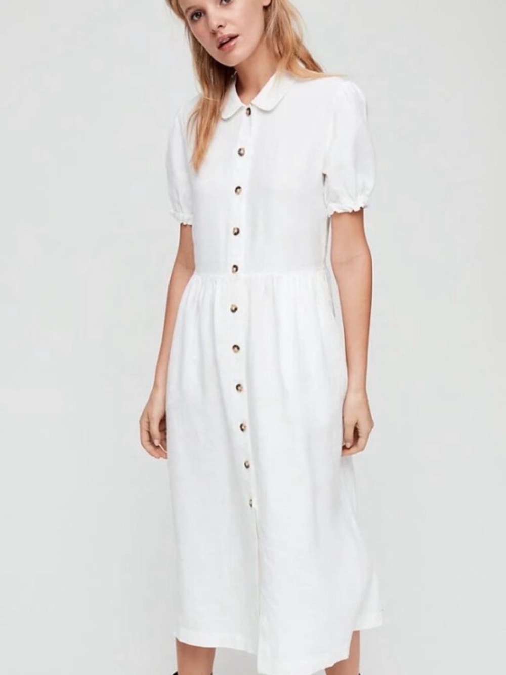 Wilfred Aritzia Linen Dress